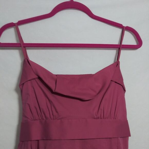 BCBG Max Azria Sleeveless Top with Embroidered Hem Bow Tie Back Size M - Picture 2 of 9